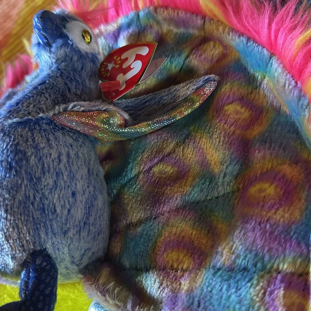 Ty Flashy the Peacock Beanie Baby